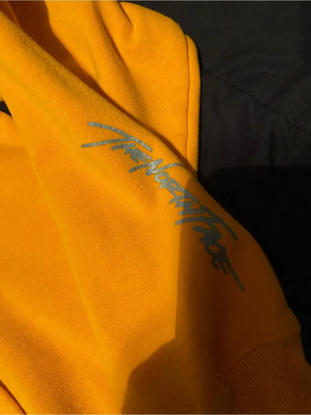 The North Face Men's Bright Orange Hoodie
